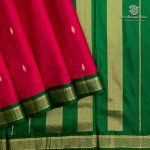10 Yards Pure Silk Sarees - Reddish Pink SASTPS35762