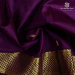 10 Yards Pure Silk Sarees - Dark Purple SASTPS35765 - Image 2