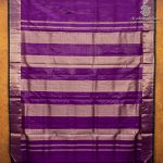 10 Yards Pure Silk Sarees - Purple SASTPS35767 - Image 3
