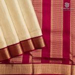 10 Yards Pure Silk Sarees - Beige SASTPS35768