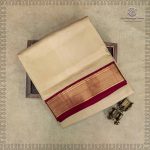 10 Yards Pure Silk Sarees - Beige SASTPS35768 - Image 4