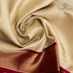 10 Yards Pure Silk Sarees - Beige SASTPS35768 - Image 2