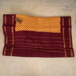9 Yards Sungudi Cotton Saree - Turmeric SASTC0035771