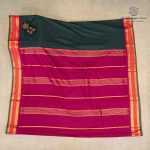 10 Yards Kalyani Cotton Sarees - Dark Green SASTKC35797
