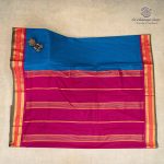 10 Yards Kalyani Cotton Sarees - Dark Blue SASTKC35798