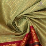 10 Yards Kalyani Cotton Sarees - Pista Green SASTKC35803 - Image 2
