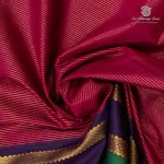 10 Yards Kalyani Cotton Sarees - Dark Majenta Pink SASTKC35804 - Image 2