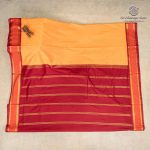 10 Yards Kalyani Cotton Sarees - Orangish Yellow SASTKC35812