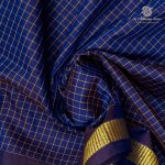 10 Yards Kalyani Cotton Sarees - Dark Navy Blue SASTKC35823 - Image 2