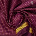 10 Yards Kalyani Cotton Sarees - Dark Purple SASTKC35824 - Image 2