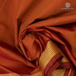 10 Yards Kalyani Cotton Sarees - Burnt Orange SASTKC35825 - Image 2