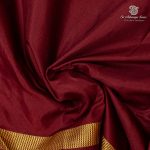 10 Yards Kalyani Cotton Sarees - Maroon SASTKC35826 - Image 2