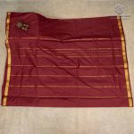 10 Yards Kalyani Cotton Sarees - Maroon SASTKC35826