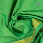 10 Yards Kalyani Cotton Sarees - Parrot Green SASTKC35828 - Image 2