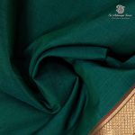10 Yards Devendra Sarees - Dark Green SASTDC35830 - Image 2
