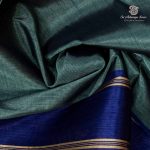 10 Yards Devendra Sarees - Greyish Teal Green SASTDC35831 - Image 2