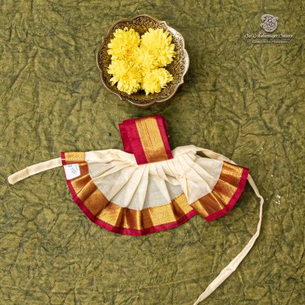 Amman Pavadai - Off White - 3 Inch ( Height ) SASSPP35845