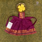 Amman Pavadai - Dark Purple - 8 Inch ( Height ) SASSPP35860