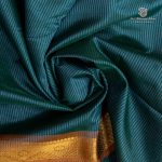 10 Yards Silk Cotton Sarees - Dark Teal SASTS0035878 - Image 2