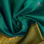 10 Yards Silk Cotton Sarees - Dark Seafoam Green SASTS0035880 - Image 2