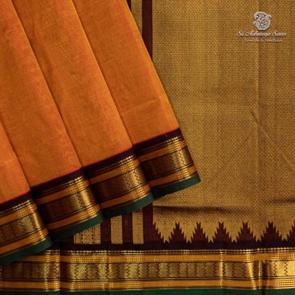 10 Yards Silk Cotton Sarees - Honey SASTS0035888