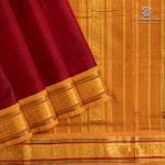 10 Yards Silk Cotton Sarees Vaira oosi - Maroon SASTS0035893