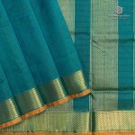10 Yards Silk Cotton Sarees Vaira oosi - Teal SASTS0035901