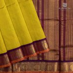 10 Yards Silk Cotton Sarees - Lemon Yellow SASTS0035902