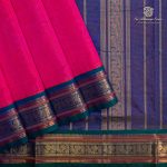 10 Yards Silk Cotton Sarees Vaira oosi- Rani Pink SASTS0035908