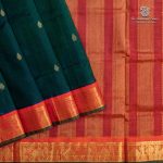 10 Yards Silk Cotton Sarees - Dual Shade Green SASTS0035909