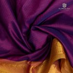 10 Yards Silk Cotton Sarees - Purple SASTS0035914 - Image 2