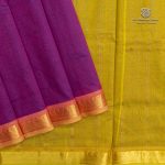 10 Yards Silk Cotton Sarees - Purple SASTS0035914