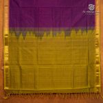 10 Yards Silk Cotton Sarees - Purple SASTS0035914 - Image 3