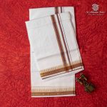 8 Muzham Dhoti Bleached - SASDS0035921