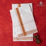 8 Muzham Dhoti Bleached - SASDS0035925