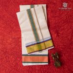 8 Muzham Dhoti UnBleached - SASDS0035929