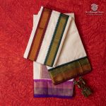 8 Muzham Dhoti UnBleached - SASDS0035933
