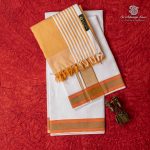 8 Muzham Dhoti Bleached - SASDS0035940