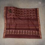 Pure Maheshwari Silk Sarees - Copper SASMS35960