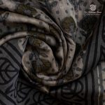 Pure Chanderi Silk Sarees - Greyish Green SASMS35961 - Image 2