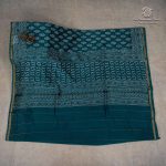 Pure Chanderi Silk Sarees - Teal Green SASMS35962
