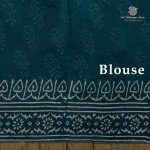 Pure Chanderi Silk Sarees - Teal Green SASMS35962 - Image 3