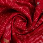 Pure Chanderi Silk Sarees - Pinkish Red SASMS35967 - Image 2