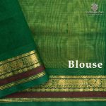 Silk Cotton Sarees Simple – Lemon Yellow SAS35968 - Image 3