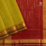Silk Cotton Sarees Simple – Sambangi Green SAS35972