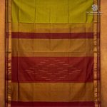 Silk Cotton Sarees Simple – Sambangi Green SAS35972 - Image 4