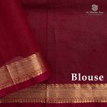 Silk Cotton Sarees Simple – Mint SAS35979 - Image 3