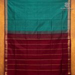 Silk Cotton Sarees Simple – Mint SAS35979 - Image 4