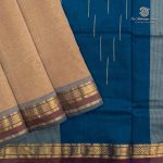 Silk Cotton Sarees Simple – Dark Beige SAS35982