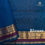 Silk Cotton Sarees Simple – Dark Beige SAS35982 - Image 3